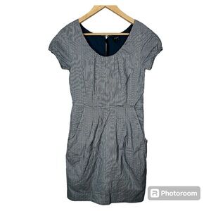 Silk Cotton J. Crew Women’s Striped Dress Size 4